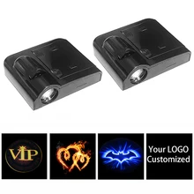 1PCS Led Car Door Welcome Laser Projector Logo Ghost Shadow Light Wireless for Volkswagen Ford BMW Toyota Hyundai Kia Mazda Audi