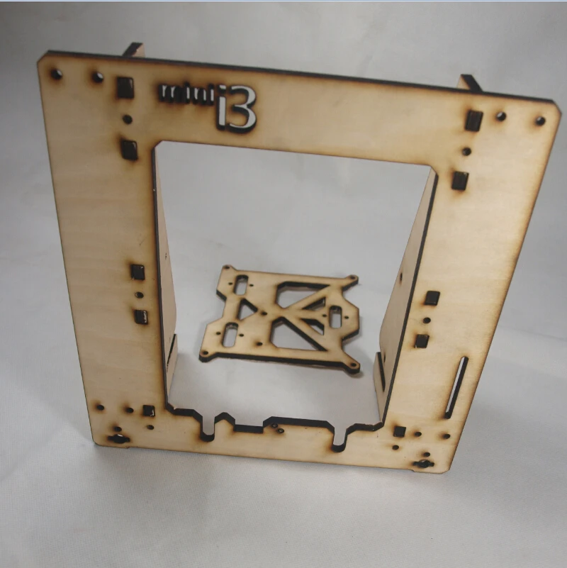 

3D printer parts reprap mendel prusa mini i3 laser cut frame 6 mm in 6mm plywood