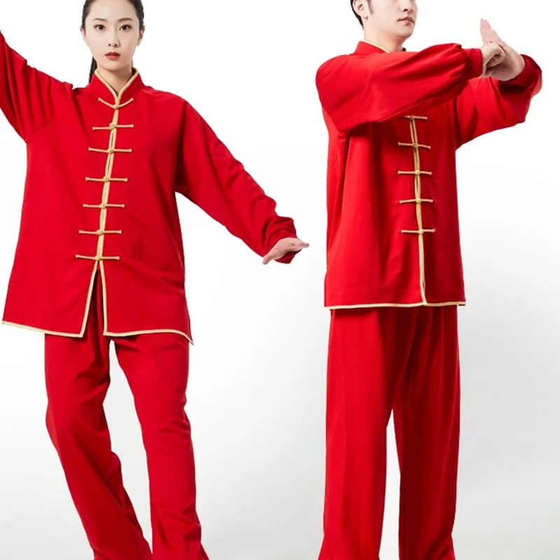 Tai Chi одежда осень зима ушу Брюс Ли Костюм Крыло Чун традиционная китайская одежда теплая одежда кунг-фу TA1477