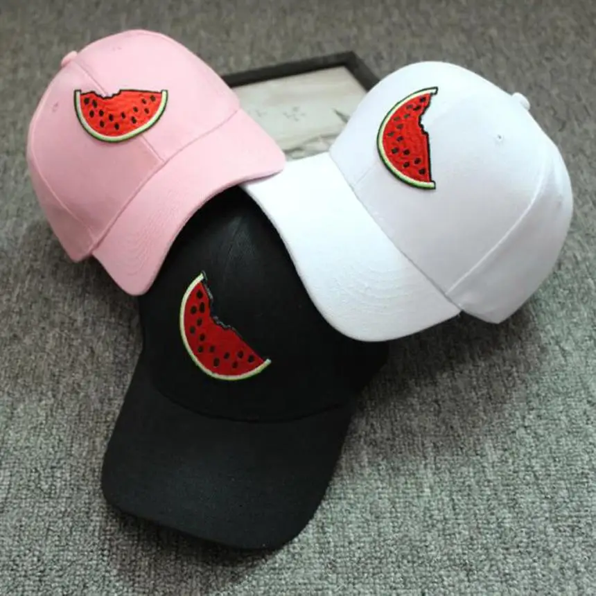 MUQGEW Unisex Snapback Watermelon Hats Hip Hop Adjustable Hat Baseball