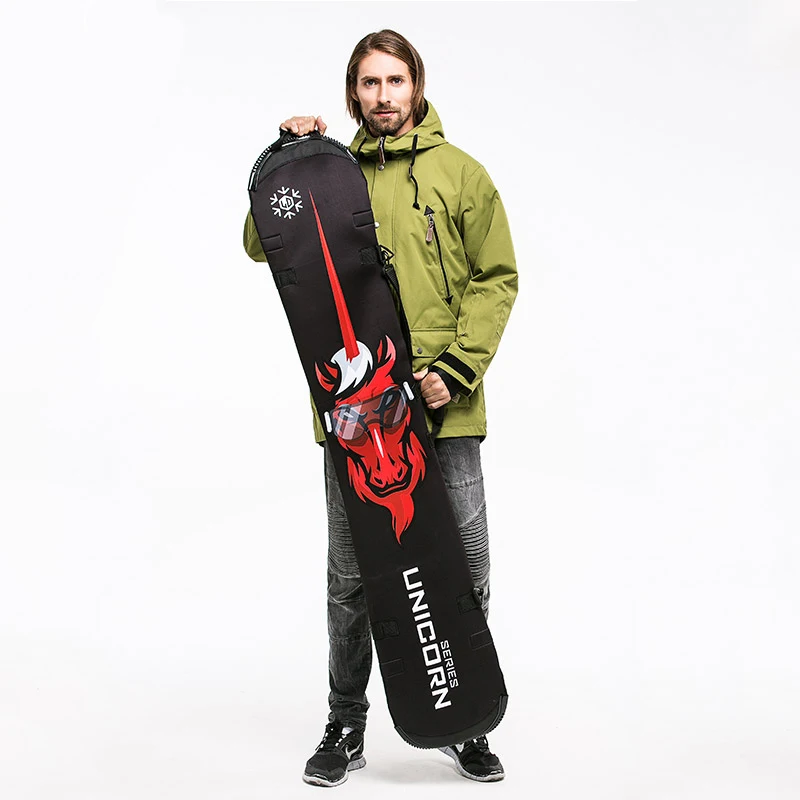 145-155cm Ski Snowboard Bags Diving Cloth Material Skiing Board Bag Snowboard Scratch-Resistant Monoboard Plate Protective Case 145-155cm Ski Snowboard Bags Diving Cloth Material Skiing Board Bag Snowboard Scratch-Resistant Monoboard Plate Protective Case