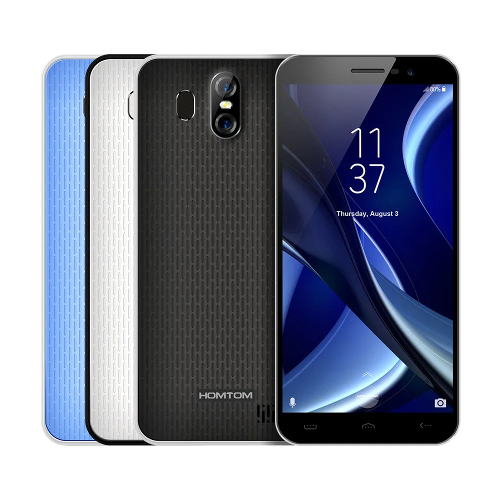 HOMTOM S16 смартфон 5," 18:9 2 Гб ОЗУ 16 Гб ПЗУ 13 Мп задняя камера+ 8 МП фронтальная камера MTK6580 четырехъядерный 3000 мАч мобильный телефон