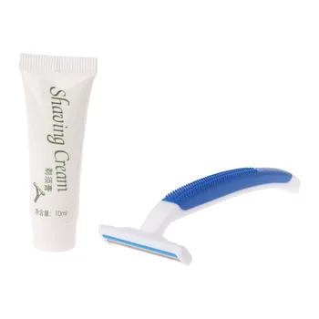 

Disposable Manual Shaving Set 1 razor + 1 shaving cream for Hotel and Travel