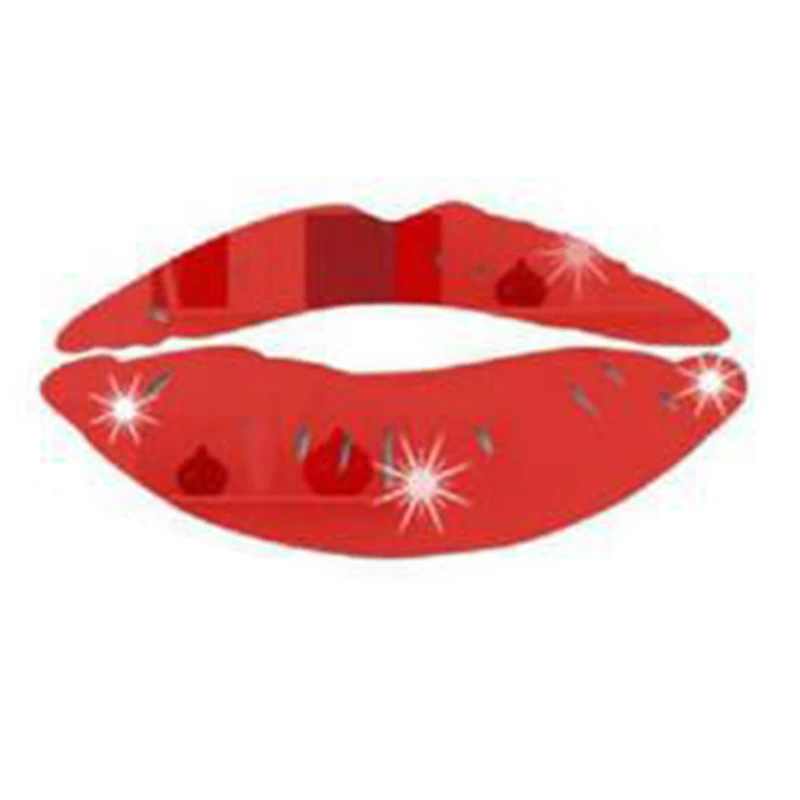 3D Silver/Gold/Red/Black Mirror Kiss Lips Wall Sticker DIY Acrylic Art Home Room Decor Decals Stickers Supplies