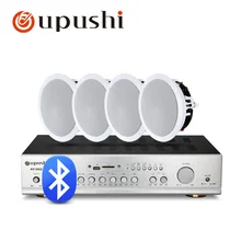 Bluetooth динамик домашний усилитель аудио 8ohm в потолочном громкоговорителе для системы домашнего кинотеатра с USB, sd-картой, FM