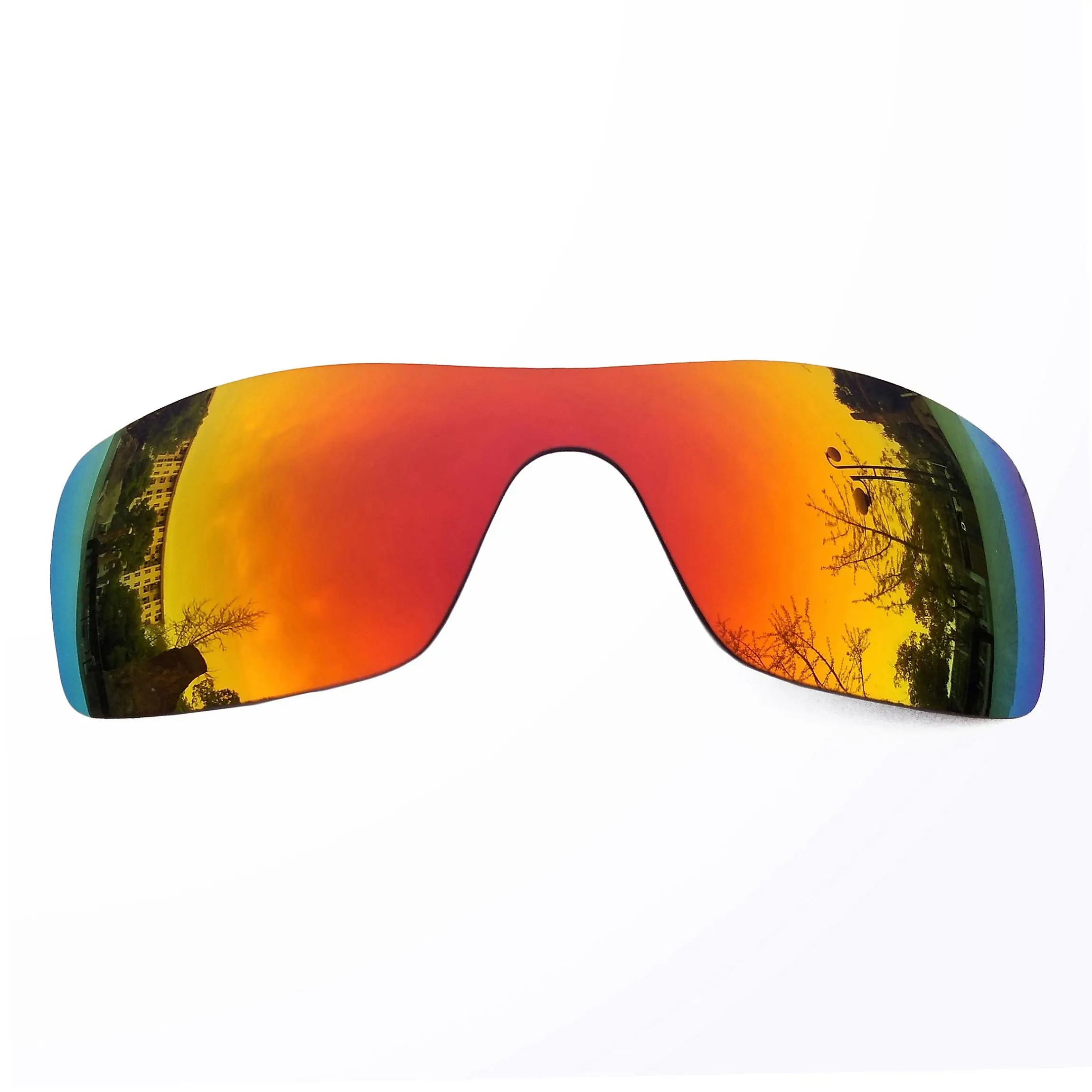 PAZZERBY Сменные линзы для-Batwolf Солнцезащитные очки-несколько вариантов антибликовые - Цвет линз: Orange Red