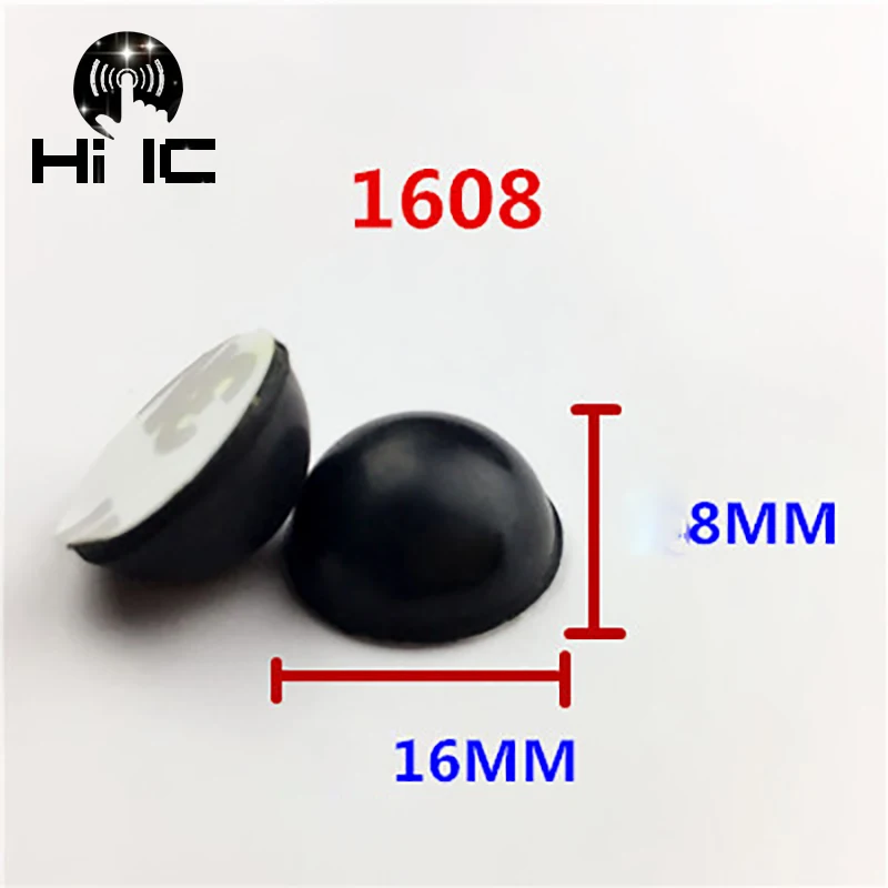 20pcs Hemisphere Trapezoidal Column 3M Speaker Amplifier Shock Absorber Feet Pad Vibration Rubber Anti-shock Self-adhesive speaker shock absorber pad