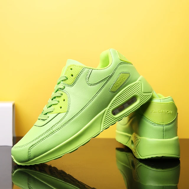 air max verde fluorescente