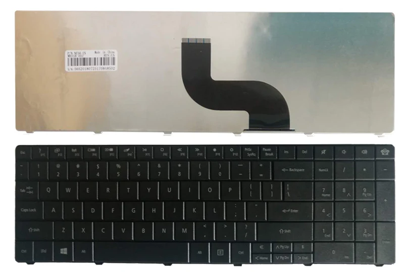 Для шлюза NE56 NE56R NE56R10u NE56R11u NE56R12u NE56R13u NE56R34uNE51B P5WS6 NE71B NV59A NV59C NV79C Клавиатура для ноутбука
