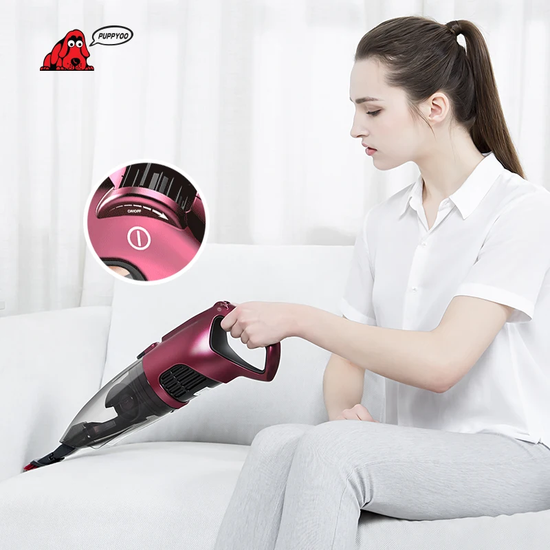 Best PUPPYOO Cordless Handheld and Stick Vacuum Cleaner for Home Wireless Aspirator Lithium Charging WP511