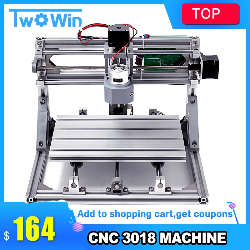 CNC3018 с ER11 Diy мини ЧПУ 3018 гравировальная Лазерная печатная плата ПВХ фрезерный станок деревянный