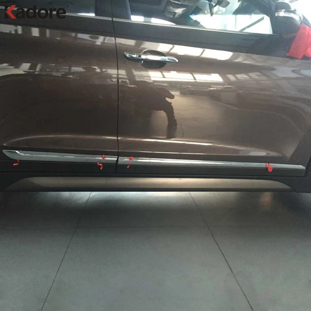 Для Hyundai Tucson SUV 2015 2018 Боковая дверь корпус литье Крышка отделка хромированная