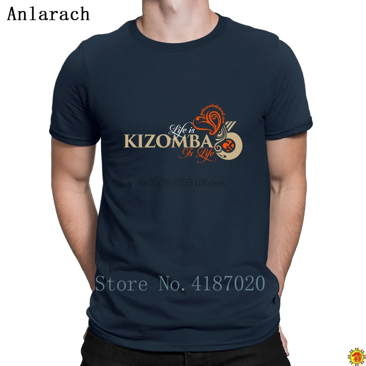 

Kizomba Is Life Tshirts Stylish Summer Style Plus Size 3Xl Design T Shirt For Men Top Tee Cool Casual Anti Wrinkle