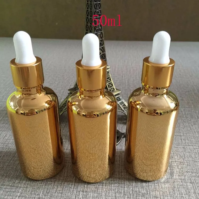 50ml gold glass dropper  (1)