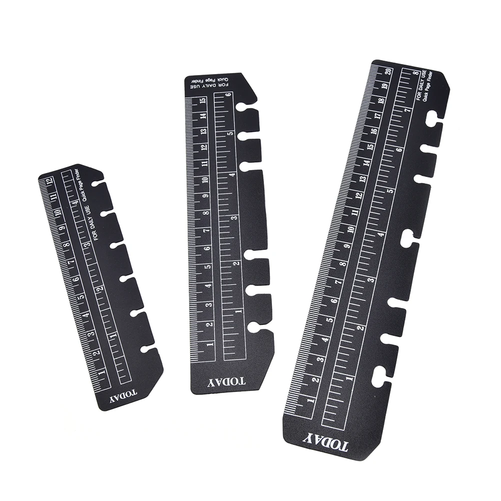 A5 A6 A7 6 Holes Spiral Planner Accessories Ruler Binder Inner Rulers School YN