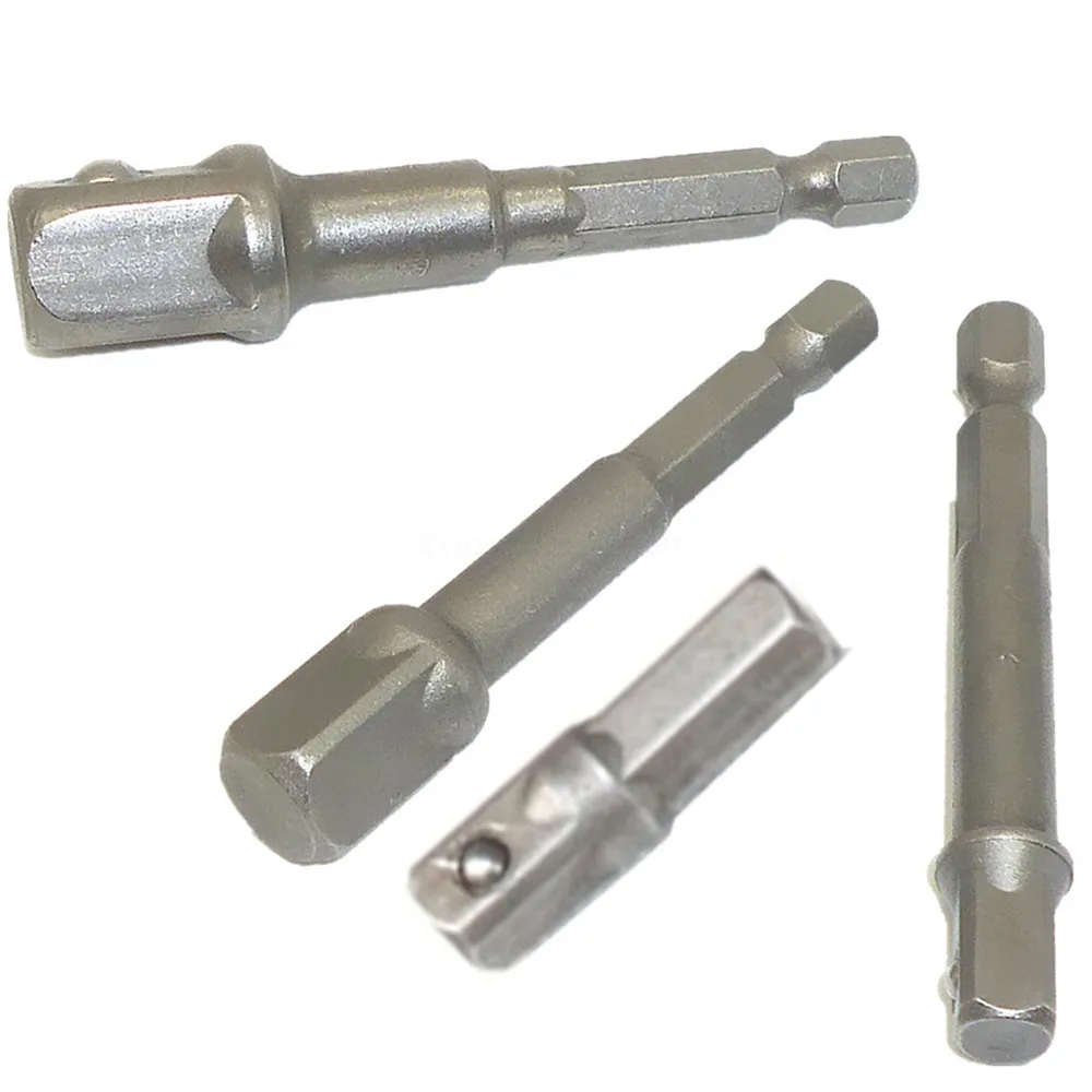 4pc Socket Bit Adapter Drill Nut Driver Extension Power Bar Bit Driver