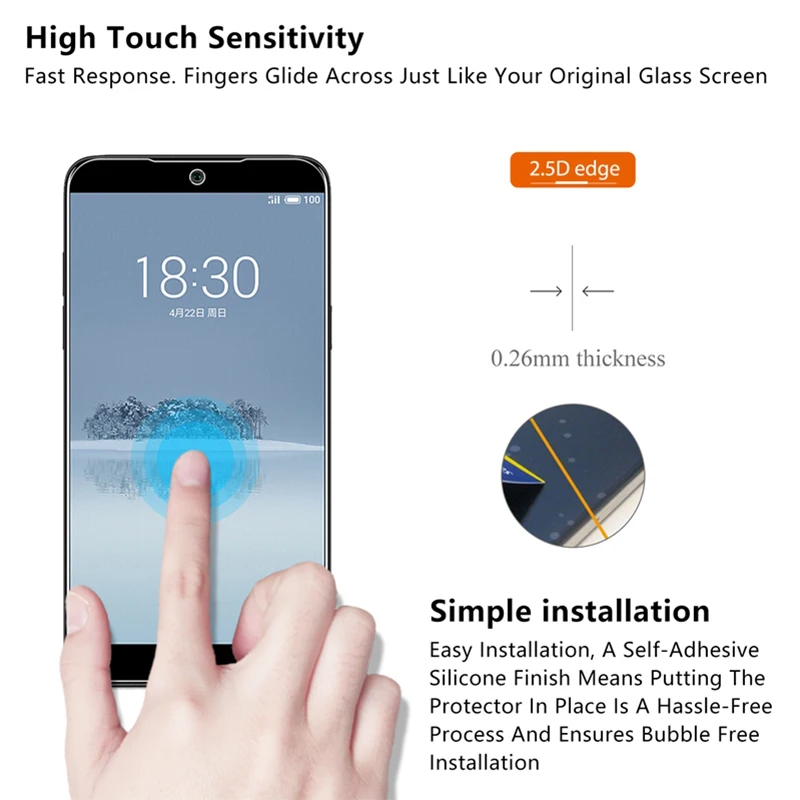 2 шт. телефон пленка для передней панели на Meizu M3 M2 Примечание M5C M5S M3S Meizu Защитное стекло для телефона для M6 M5 Примечание MS6 M6T M6 M5 M3 M2 чехол для телефона
