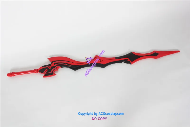 Красный меч саблей Fate Stay Night реквизит для косплея из ПВХ ACG | Тематическая одежда и