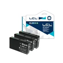 LCL 79 79XL T7901 79 XL (3-PACK Черный) Чернильный Картридж Совместим для Epson WorkForce Pro WF-4630DWF/4640 DTWF/5110/5190DW/5620DWF