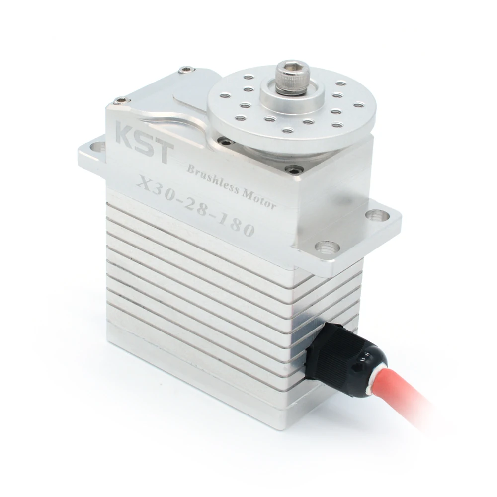 

KST X30-28-180 180kg Brushless High Torque Industrial Digital Servo Motor for Drone UAV RC Car Boat Robot Helicopter Airplane
