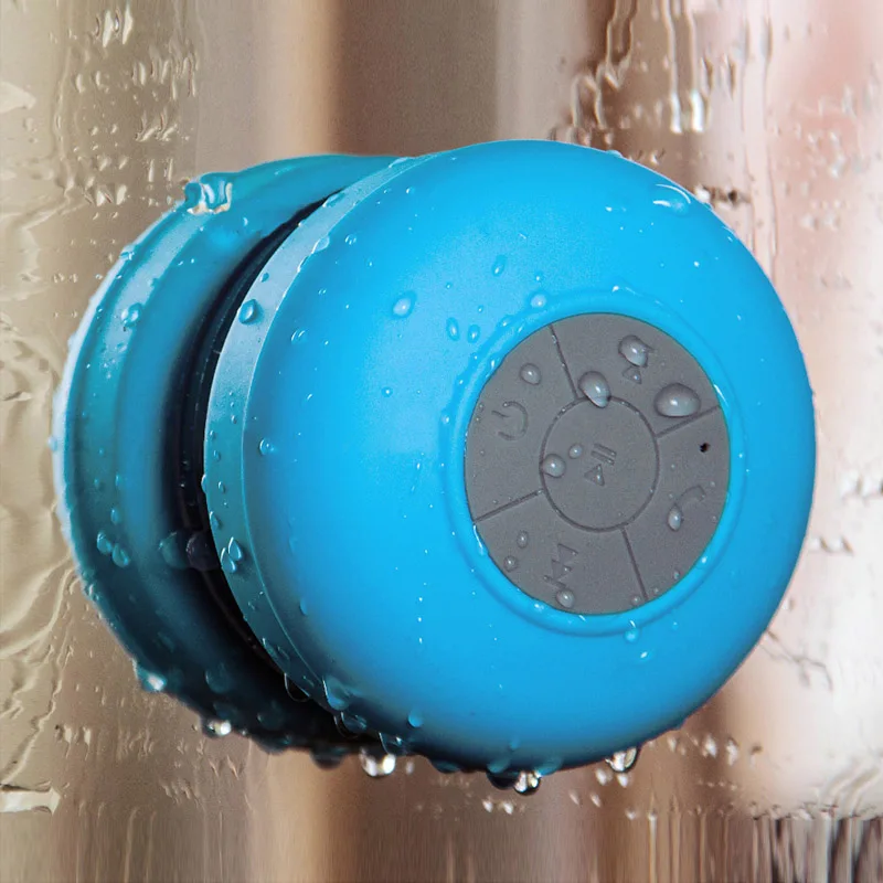 

Mini Portable Subwoofer Shower Wireless Waterproof Bluetooth Speaker Handsfree Receive Call Music Suction Mic For iPhone Samsung