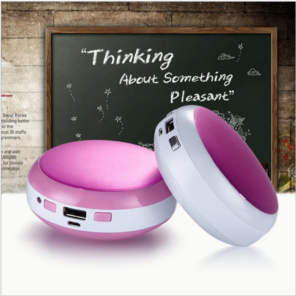 

New Electric Home Heater Aluminum Heatsink Mobile Power Warm Hand Treasure USB Charging Warm Mini Portable Heater