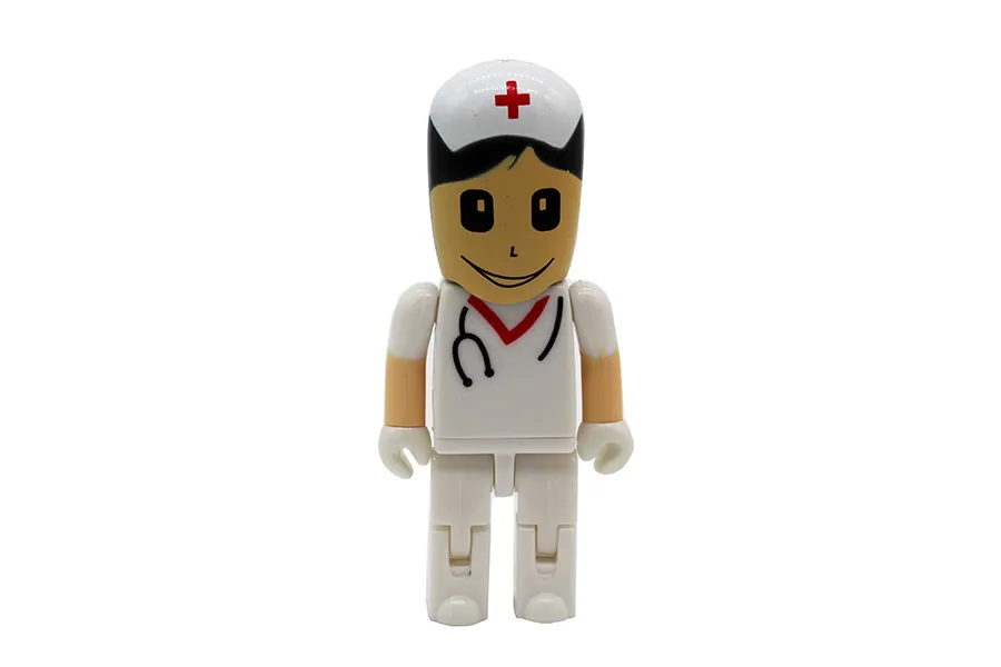 BiNFUL мини доктора Usb флэш-накопитель реальная емкость доктор в виде медсестры 8 г/16 г/32 г/64 г карта памяти