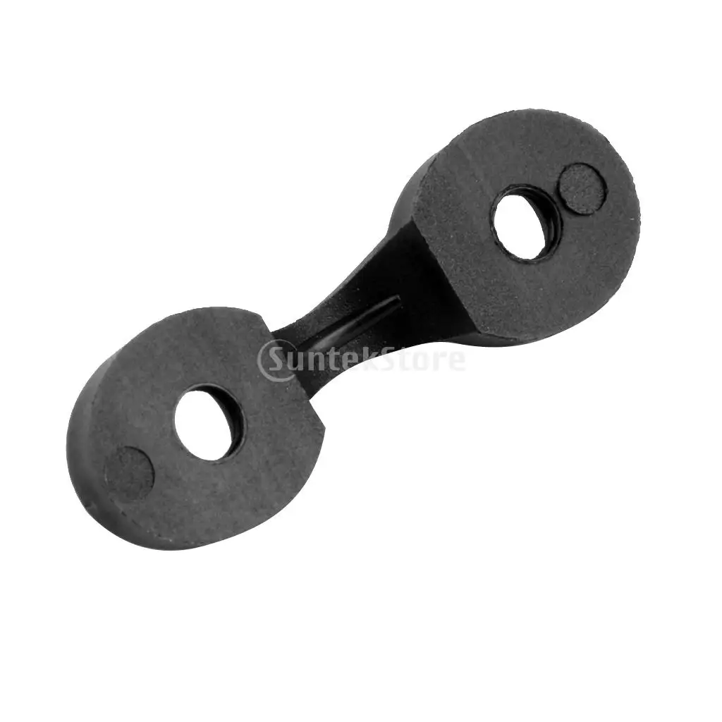 2 Pieces Kayak Boat Canoe Fishing Dinghy Scupper Stopper Bungs Drain Holes Plugs with 6 Pad Eye Deck Fitting Accessories