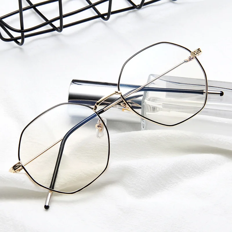 

Computer Glasses Frame 2018 Eyewear Frame Anti Blue Light Game Eyelasses Frames Women Clear Lens Fake Glasses