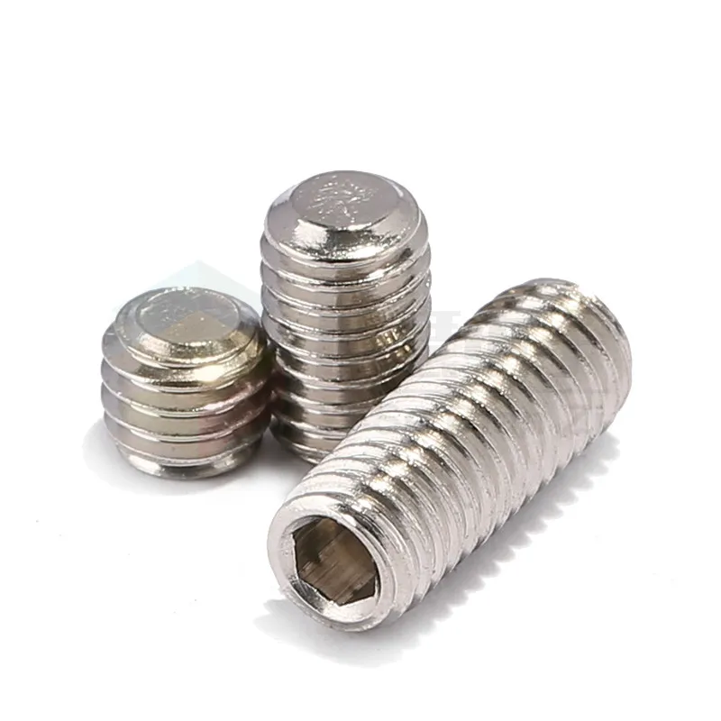 304 Stainless Steel Flat End Of Set Screw M6 * 35in Screws from Home