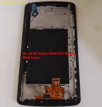 

LCD Display+Digitizer Touch Glass+Frame Assembly For Lg G3 Stylus D690 D690N Replacement Screen D690N