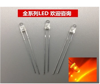 

Water Clear Through Hole 3MM Orange Candle Flickering LED Diode