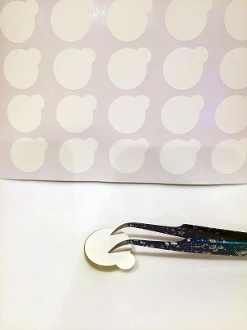 Небольшая клейкая пленка для Нефритового камня Хрустальный поддон 1&quot | Красота