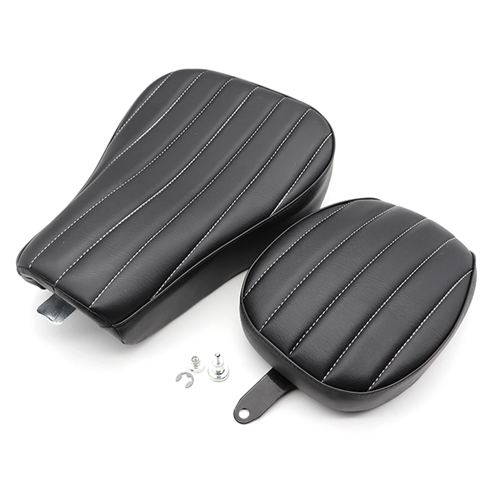 Motorcycle Seat Front Driver Rear Passenger Two Up Seat Sofa Tour Seat