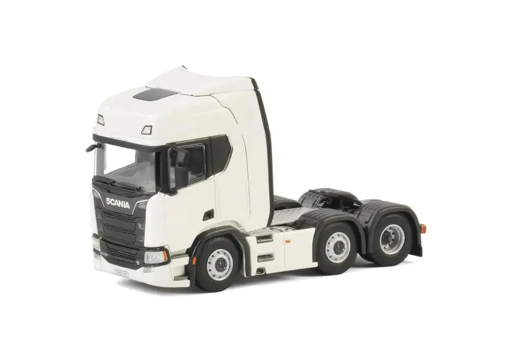 Collectible Alloy Model Gift WSI 1:50 Sca-nia R HIGHLINE CR20H 6x2 Twin  Steer Truck Tractor Trailer Diecast Toy Model Decoration