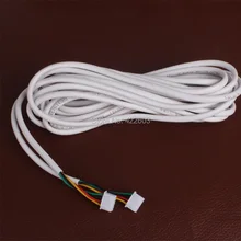30M Video door phone line doorphone copper line 4 core copper line FREE SHIPPING