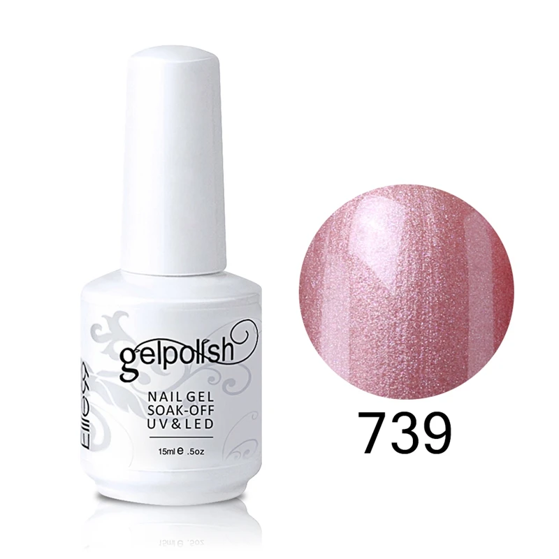  Elite99 15ml Soak Off Gel Nail Polish Long Lasting UV Gel Varnishes Nail Art Gelpolish Pick 10piece