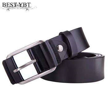 

Best YBT Men belt Casual Alloy Pin buckle youth fashion Men belt hight quality Men & Women Imitation leather belt
