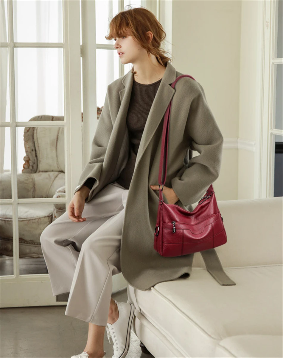 Брендовые роскошные женские сумки, дизайнерские сумки высокого качества, кожаные сумки через плечо для женщин