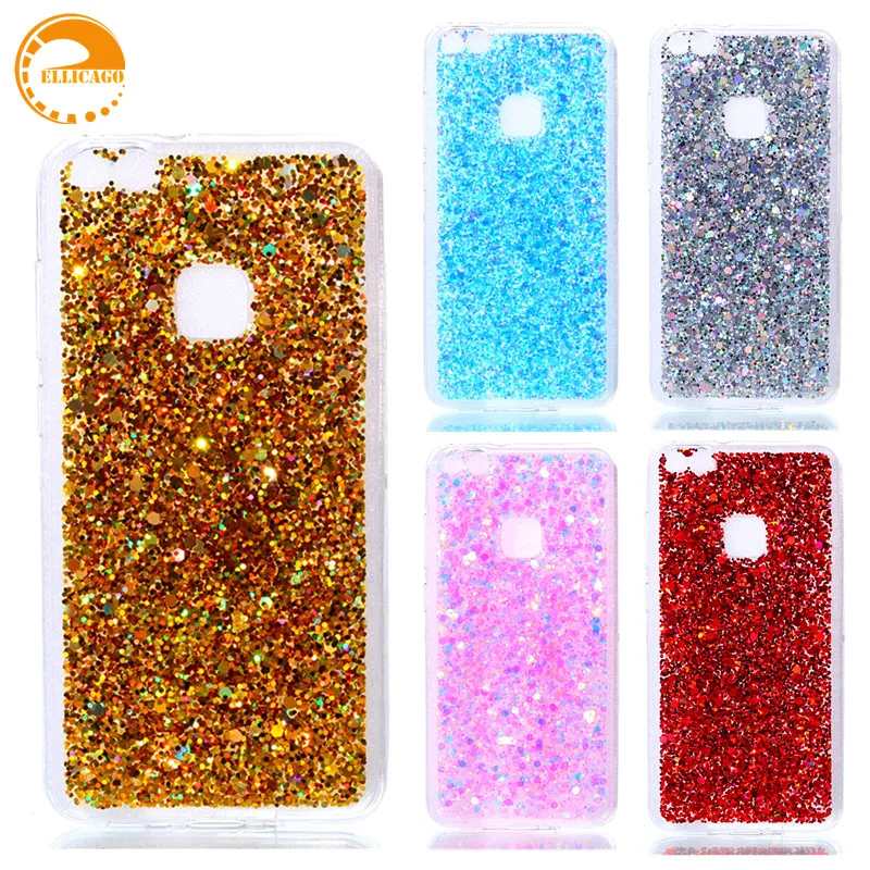 coque huawei p10 lite paillettes