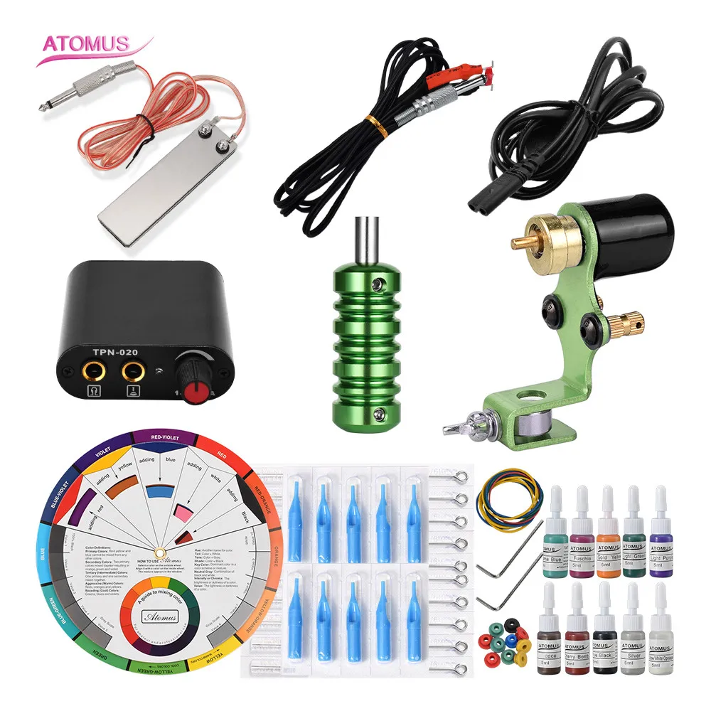 

Tattoo Machine Makeup Pro Rotary Tatto Tools Pen Rotary Tattoo Machine Kit Equipamento Set Maquina De Tatuaje Tato Pen Tatouage