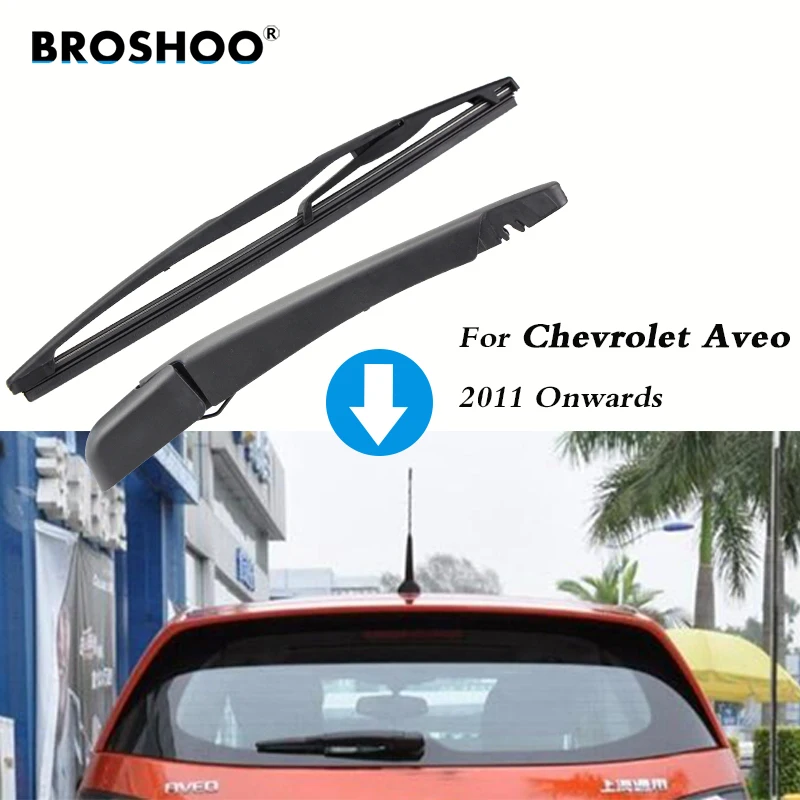 BROSHOO Автомобильная Задняя щетка стеклоочистителя для Chevrolet Aveo хэтчбек(2011-) 265 мм, лобовое стекло авто стиль