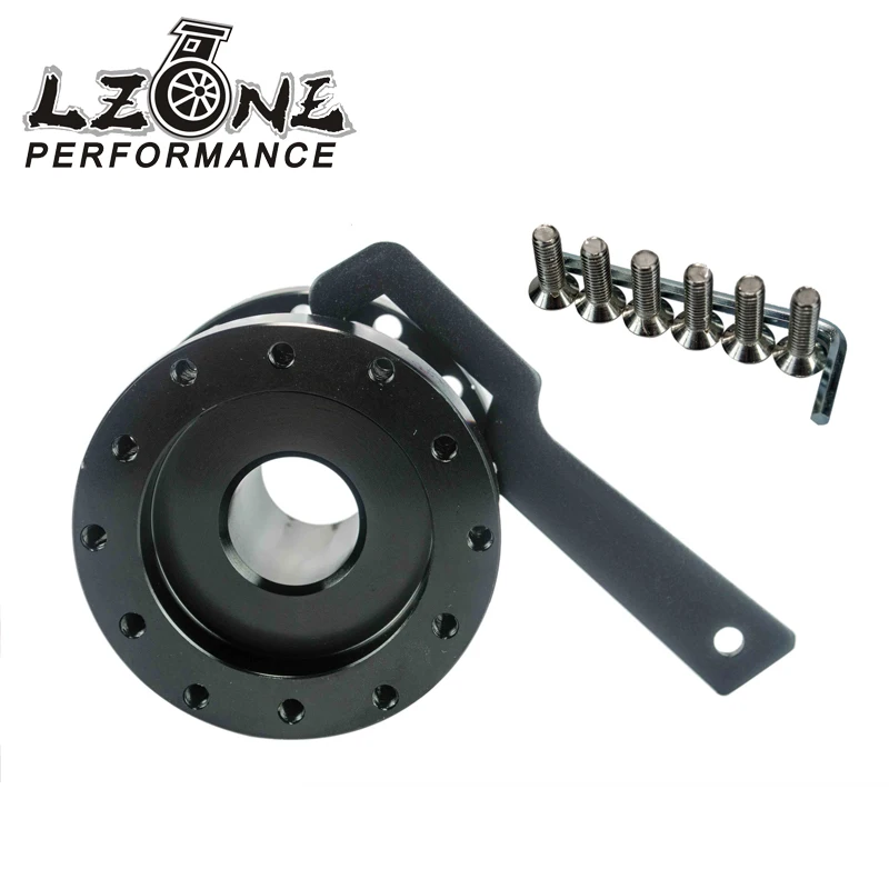 LZONE-черный Регулируемый 40 мм до 70 мм распорка рулевого колеса BOSS HUB KIT JR-SWF21