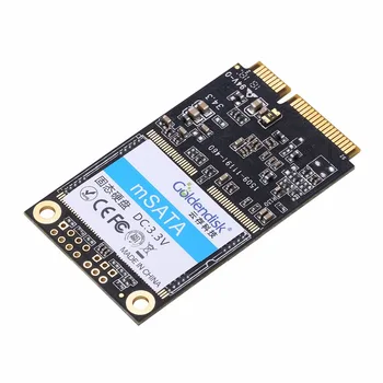 

Goldendisk GD Serial MSATA 256GB SATA III Embedded systems Storage Solid State Disk Fast speed for Industrial Control PC,