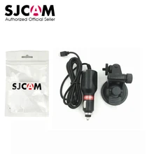 SJCAM автомобильное зарядное устройство+ присоска кронштейн для SJ4000/SJ5000/M20/M10 WiFi экшн Спортивная камера