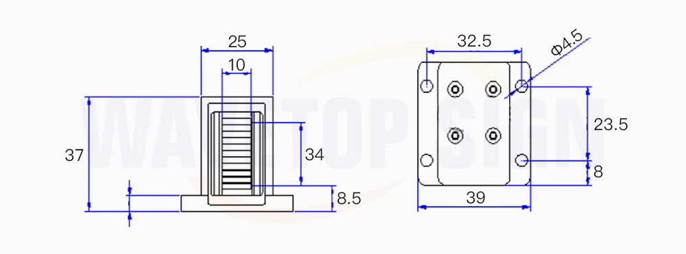 Модули лазера диода WaveTopSign для удаления волос GTHM-500 500 W