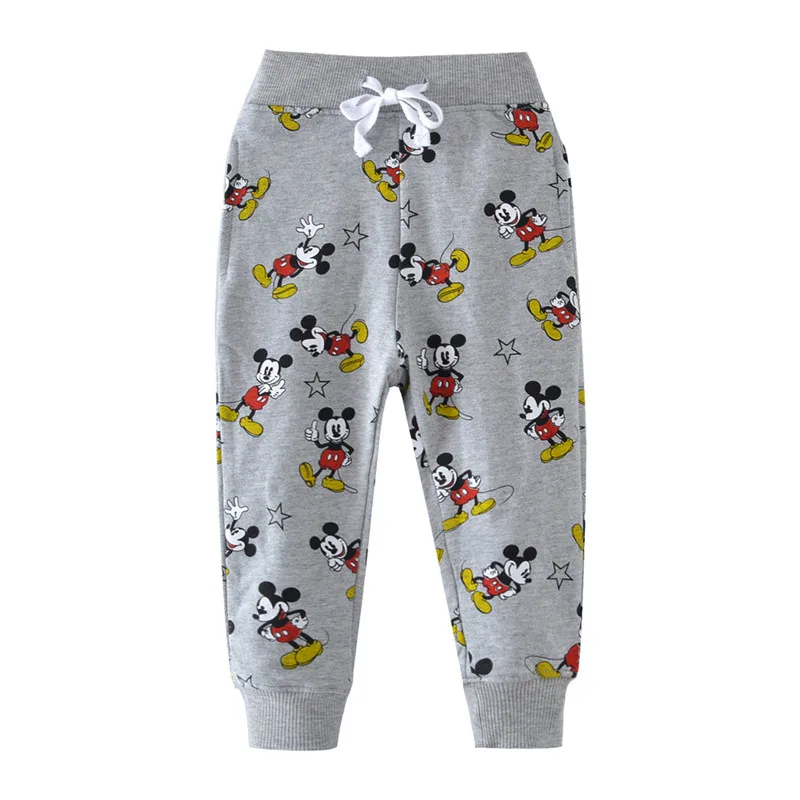 Children Sweatpants Cartoon Boys Girls Cute Animals Printed Autumn Spring Full Length Baby Trousers Pants Kids Clothing | Детская одежда