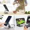 LINGCHEN Phone Holder Stand for iPhone 11 Xiaomi mi 9 Metal Phone Holder Foldable Mobile Phone Stand Desk For iPhone 7 8 X XS ► Photo 3/6