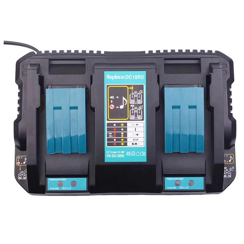 2x Новые 18 в 5Ah Li Ion Батарея для аккумулятор makita BL1860 BL1850 BL1830 BL1840 194205 3 Мощность