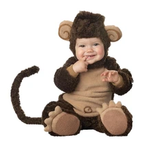 Baby Boys Toddler Infant Cuddly Cute Plush Monkey Fancy Dress Costume